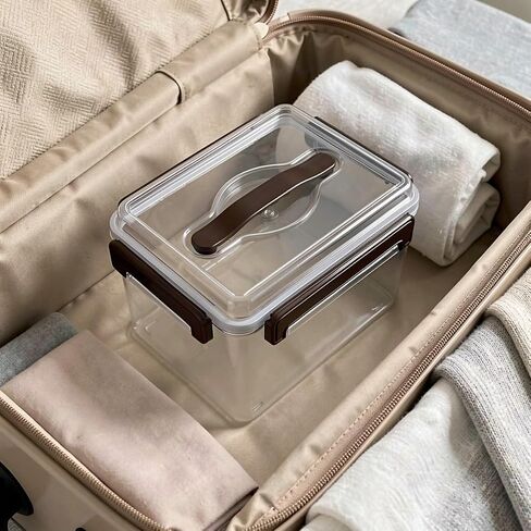 Acrylic Camera Lens Storage Box Waterproof Square Organizer in Saudi Arabia