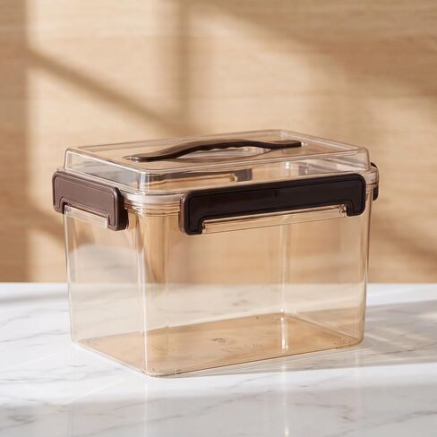 Acrylic Camera Lens Storage Box Waterproof Square Organizer in Saudi Arabia