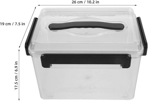 Acrylic Camera Lens Storage Box Waterproof Square Organizer in Saudi Arabia