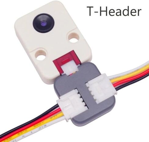 M5Stack Grove-T Connector (Single Pack), HY2.0-4P Splitter 1 to 2, Expansion Port Adapter, Suports I2C Devices with the Same Address or Other Bus protocols 4.0g (1 Pack) in Saudi Arabia