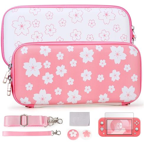 Cute Carrying Case for Nintendo Switch Lite, Girls Travel Bag (Switch Lite) in Saudi Arabia