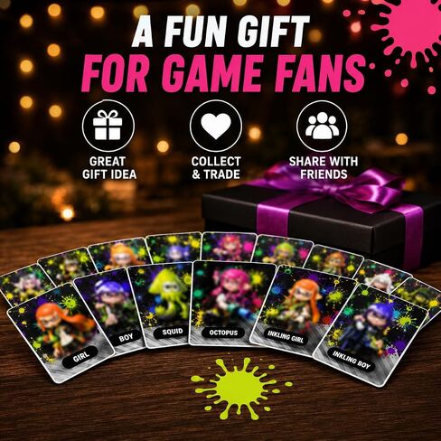 27 PCS Splat NFC Mini Cards, Reusable Cards for Nintendo Switch in Saudi Arabia