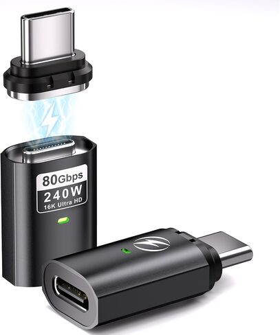 240W USB-C Magnetic Adapter 240W, 80Gbps Data Transfer, 16K Video Output in Saudi Arabia