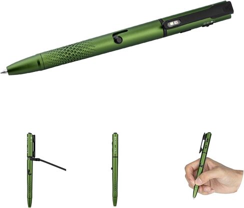 OLIGHT O'Pen 3 4-in-1 Pen Flashlight OD Green with 3 Ballpoint Refills in Saudi Arabia