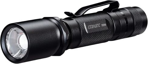 Coast TX17R 1250 Lumen Rechargeable Long Range Tactical LED Flashlight with Spot and Flood Beams, Durable Aluminum Build in Saudi Arabia