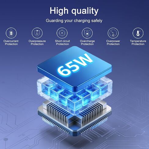 65W 45W Computer Charger Smart Blue Tip 4.5mm Compatible with HP in Saudi Arabia