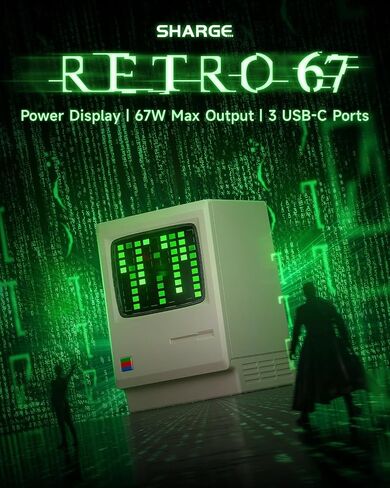 Flow Mini 2 Portable Portable Charger& Retro 67W GaN Charger Bundle in Saudi Arabia