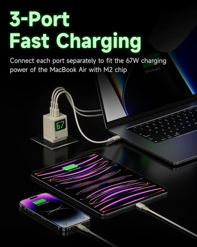 Flow Mini 2 Portable Portable Charger& Retro 67W GaN Charger Bundle in Saudi Arabia