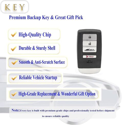 Keyless Entry Remote Control Smart Key Fob for Acura RDX 2019-2020 in Saudi Arabia
