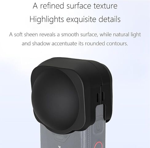 Lens Protective Case for Insta360 X6,Lens Case Silicone Protective Cover Accessories Box Filter Storage Shell for Insta360 X6 in Saudi Arabia