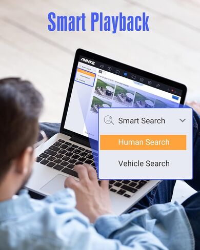 مسجل فيديو رقمي ANNKE 3K Lite 8CH Hybrid 5 في 1، محرك أقراص ثابتة سعة 1 تيرابايت in Kuwait