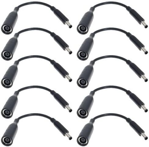 20PCS DC Power Charger Converter Adapter Cable 7.4mm to 4.5mm for Dell Small Tip in Saudi Arabia