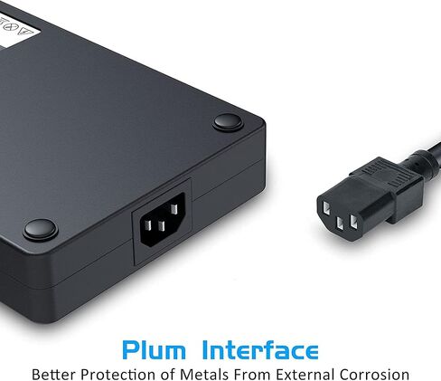 300W Square Yellow Tip Charger for Lenovo ThinkPad Thunderbolt 4 Workstation Dock Docking Power Supply Adapter Cord in Saudi Arabia