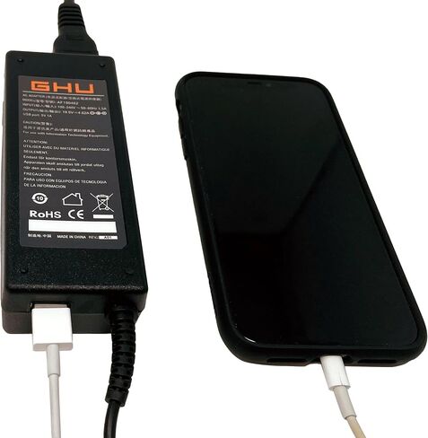 New GHU 90W 4.62A 7.4mm Tip AC Adapter Charger Compatible with Dell Inspiron 1545 1555 1564 1570 1520 1521 1525 1526 N5010 N5110 D620 D630 E5540 E6420 E6430 E6320 E6430 E6520 E7240 pa12 PA10 P28F in Saudi Arabia