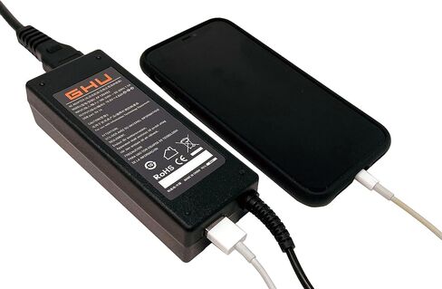 New GHU 90W 4.62A 7.4mm Tip AC Adapter Charger Compatible with Dell Inspiron 1545 1555 1564 1570 1520 1521 1525 1526 N5010 N5110 D620 D630 E5540 E6420 E6430 E6320 E6430 E6520 E7240 pa12 PA10 P28F in Saudi Arabia