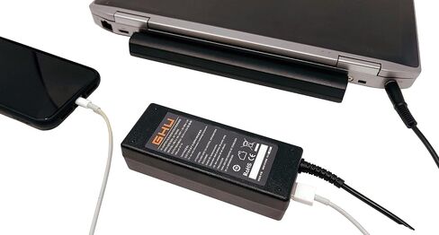 New GHU 90W 4.62A 7.4mm Tip AC Adapter Charger Compatible with Dell Inspiron 1545 1555 1564 1570 1520 1521 1525 1526 N5010 N5110 D620 D630 E5540 E6420 E6430 E6320 E6430 E6520 E7240 pa12 PA10 P28F in Saudi Arabia