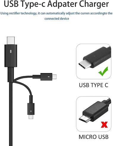 65W USB C Laptop Charger Compatible with HP EliteBook in Saudi Arabia