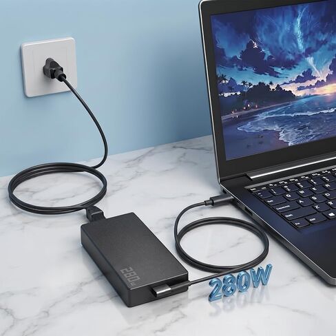 280W Rectangle Conn Charger Fit for ASUS ROG Strix Zephyrus 2026 in Saudi Arabia
