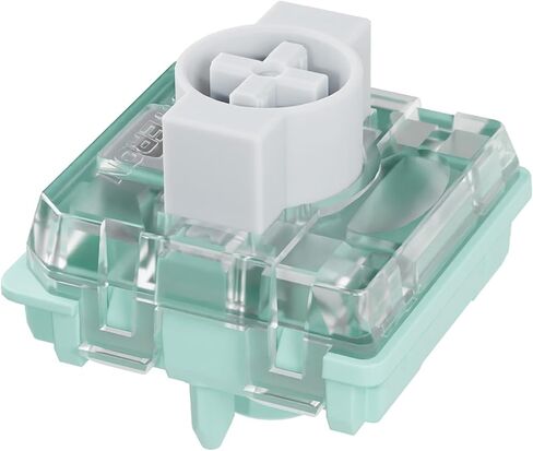 GATERON Low-Profile Magnetic Jade Pro Keyboard Switches, Linear Factory Pre-lubed Permanent Magnet Freely Setting Pre-Travel Key Switches for NuPhy Air60/75 HE Magnetic Gaming Keyboard(90PCS) in Saudi Arabia