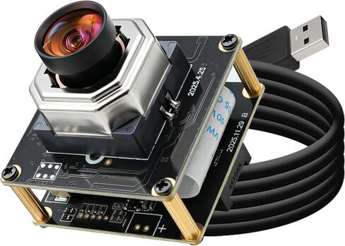 20MP Autofocus USB3.0 Camera Module,5K 3840P 85° HFOV Wide Angle No Distortion Lens,Plug and Play for Jetson Nano Raspberry Pi,Compatible with Windows Linux Mac for 3D Printer Machine Vision in Saudi Arabia