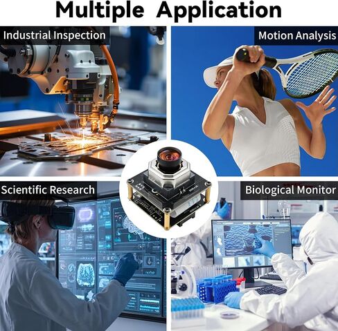 20MP Autofocus USB3.0 Camera Module,5K 3840P 85° HFOV Wide Angle No Distortion Lens,Plug and Play for Jetson Nano Raspberry Pi,Compatible with Windows Linux Mac for 3D Printer Machine Vision in Saudi Arabia