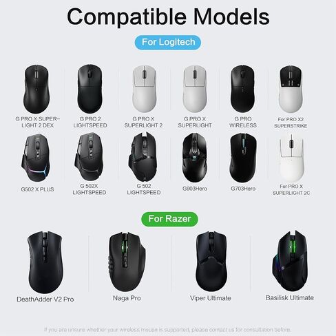 قاعدة شحن موشو لـ Logitech PRO X2 SUPERSTRIKE, PRO X Superlight 1/2 in Kuwait
