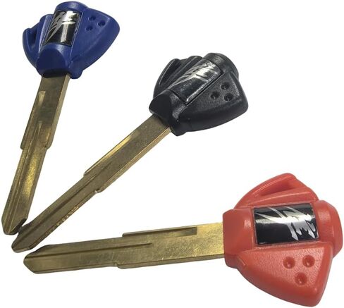 Motorcycle Blank Key Replacement Uncut Key Blade Compatible with Suzuki Hayabusa GSXR 1300 Hayabusa 1999-2020 in Saudi Arabia
