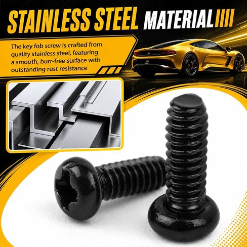 12PCS M2×5mm Stainless Steel Car Key Fob Screws,Key Fob Repair Kit OEM#35116-SDA-A11 Compatible with Honda Accord Odyssey Insight Fit,Keys Shell Screws Kit with Screwdriver in Saudi Arabia
