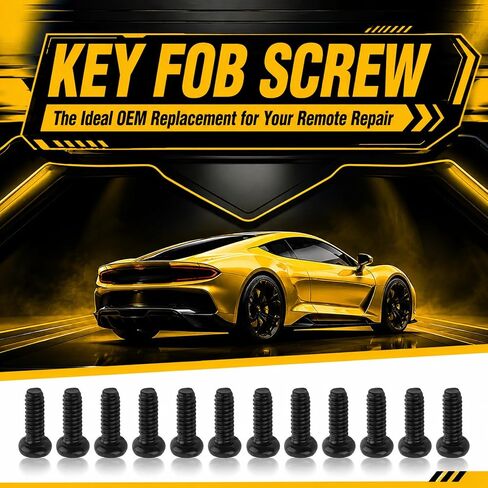 12PCS M2×5mm Stainless Steel Car Key Fob Screws,Key Fob Repair Kit OEM#35116-SDA-A11 Compatible with Honda Accord Odyssey Insight Fit,Keys Shell Screws Kit with Screwdriver in Saudi Arabia