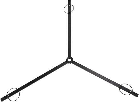 Foldable Tripod Stabilizer Floor Guide - Lightweight Leveling Kit with Static Stabilizer Tool, 23.6-Inch Tripod Accessories Triangle Strut for Enhanced Stability (2 Piece) in Saudi Arabia