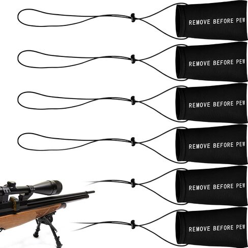 Riakrum 6 Pcs Airsoft Barrel Cover Paintball Barrel Cover in Saudi Arabia
