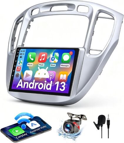 9 Inch Car Radio Compatible with Toyota Highlander 2000-2007, 2+64GB in Saudi Arabia