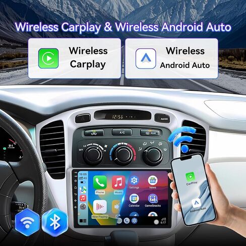 9 Inch Car Radio Compatible with Toyota Highlander 2000-2007, 2+64GB in Saudi Arabia