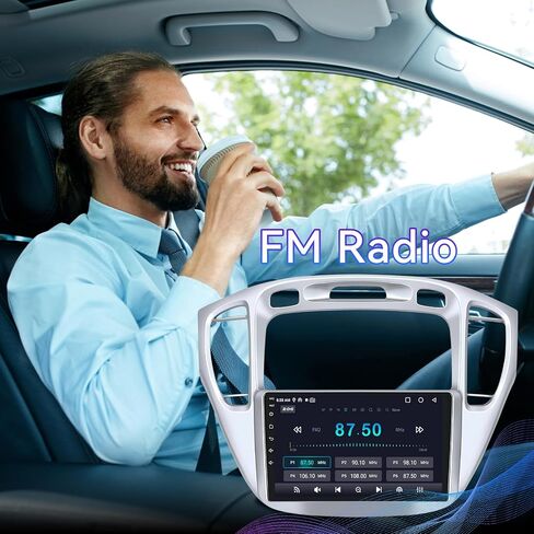 9 Inch Car Radio Compatible with Toyota Highlander 2000-2007, 2+64GB in Saudi Arabia