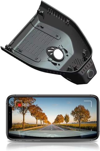 Fitcamx Used 4K Dash Cam Suitable for GMC Terrain 2025 2026 (HD2-1231) AT4 Elevation Denali, OEM Factory Look, UHD 2160P Video, Built-in WiFi & APP, Loop Recording G-Sensor, Plug & Play, NO SD Card in Saudi Arabia