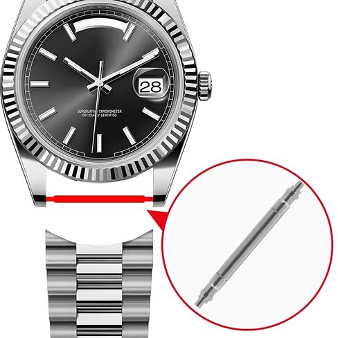 Spring Bar Pin Replacement for Rolex Datejust 116233 116234 116243 116244 Watch Band 20Mm in Saudi Arabia