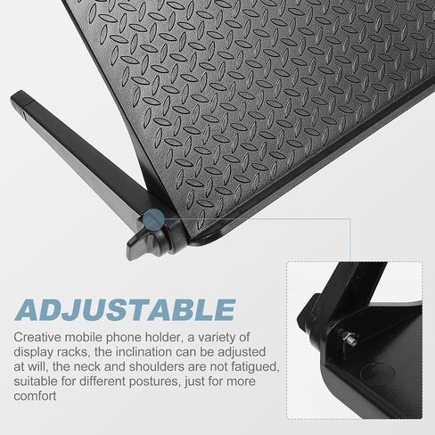 Cabilock Adjustable Monitor Shelf Organizer Tool-Free Mounting Black in Saudi Arabia