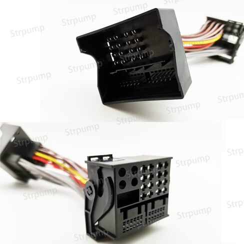40 Pin Quadlock Extension Adapter Cable Plug Play Wiring Harness for BMW Citroen Ford Mercedes Peugeot VW Audi SEAT Opel Skoda 30CM in Saudi Arabia