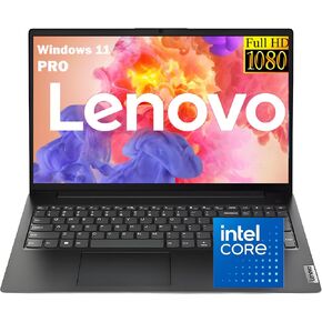 Customized Lenovo V15 Business Laptop 2026 Edition, Powerful Intel Processor, 15.6" FHD Display, 8GB / 16GB / 32GB DDR5 RAM, 256GB / 512GB / 1TB / 2TB SSD, Wi-Fi 6, RJ-45, Windows 11 Pro in Kuwait