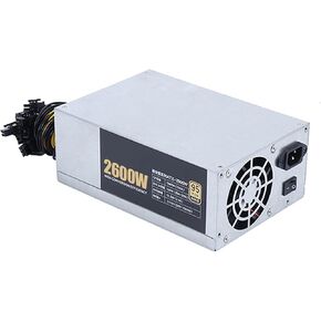 EZZON 3200/2600/2400/2000W ETH Bitcoin Mining Power Supply 180-240V 10x6Pin 95% Efficiency Power Supply for Ethereum BTC Bitcoin Miner(2U 3200W) in Saudi Arabia