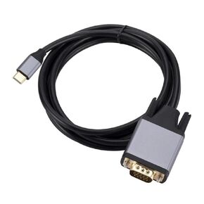 Y1UB USB C to V/GA Cord High Definition TY>pe to Converter Cord Extend Monitors Screen No Driver Needed in Saudi Arabia