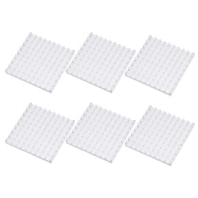 Aluminum Cooling Fin Heat Sink Cooling Fins Cooler 48 x 5 x 48mm Light Weight Compact Structure with Slotted Fine Teeth for Router CPU Amplifier Electronic Components in Saudi Arabia