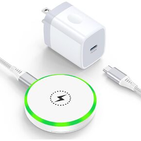 25W Magnetic Wireless Charger Fast Charging Pad Station with 30W Adapter in Saudi Arabia