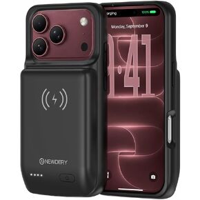 حافظة بطارية NEWDERY بقدرة 10000 مللي أمبير في الساعة لهاتف iPhone 18 Pro /17 Pro حافظة شحن سريعة in Kuwait