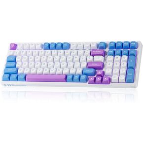 E-YOOSO Z-99 96% Wireless RGB Mechanical Gaming Keyboard, Pastel Creamy in Saudi Arabia