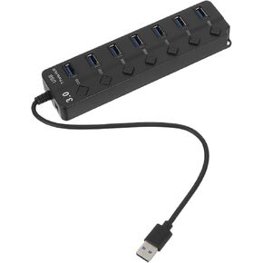 USB 3.0 Hub Adapter with 7 Ports for Laptop Computer in Saudi Arabia
