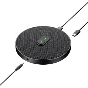 USB Power Microphone Full Ranges Sound Capturing and Integrated Loudspeaker for Clear Communication Live Streaming Pickup in Saudi Arabia
