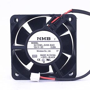 for NMB 2410ML-04W-B40 6025 6CM 12V 0.22A Two-line Double Ball Fan in Saudi Arabia