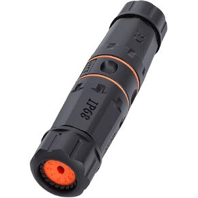 IP68 RJ45 Coupler Female to Female, Shielded Inline Adapter for Outdoor CCTV Industrial Use, Weatherproof Ethernet Connector, ToolFree Installation in Saudi Arabia