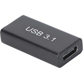 Acouto TypeC Female Adapter HighSpeed USB3.1 A Female Adapter for Data Transfer, Compact and Durable Aluminum Alloy, 1 X in Saudi Arabia